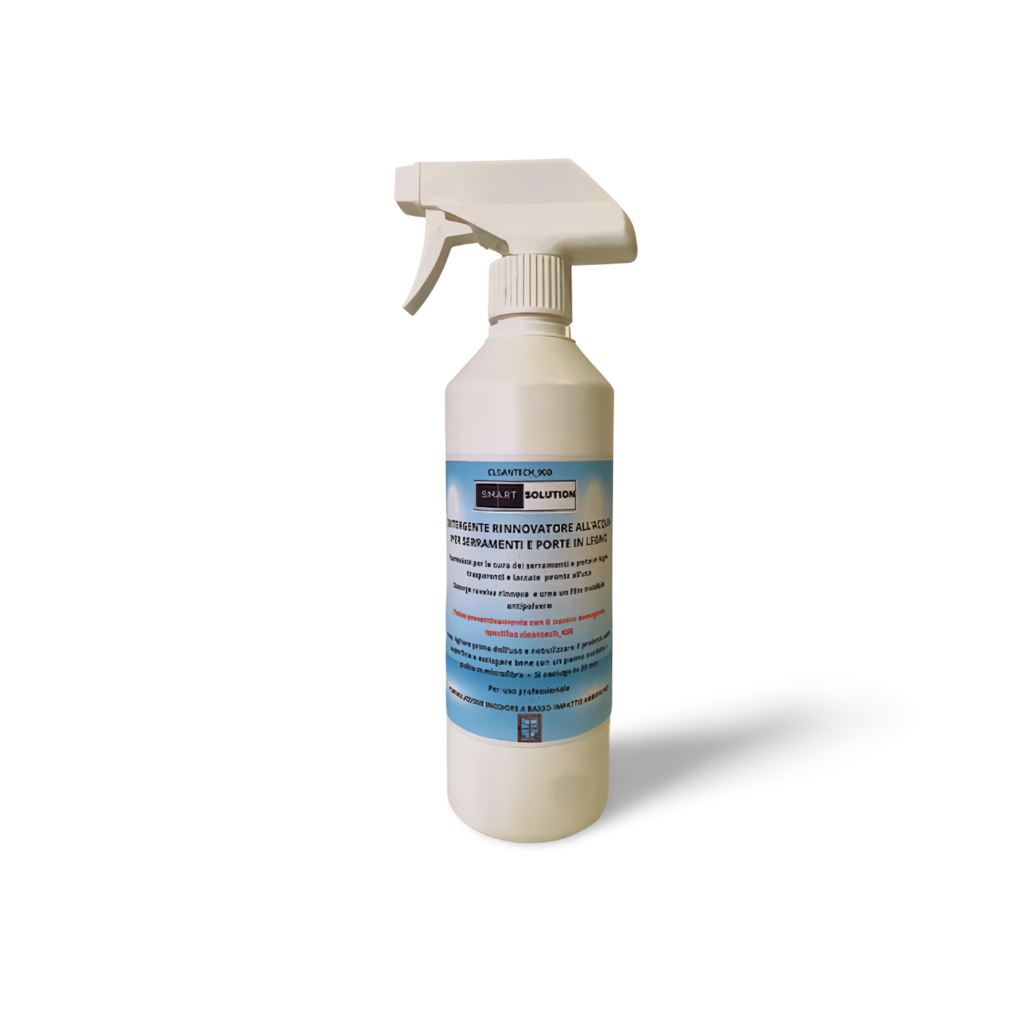 Detergente Rinnovatore all'Acqua per Serramenti e Porte in Legno 500 ml